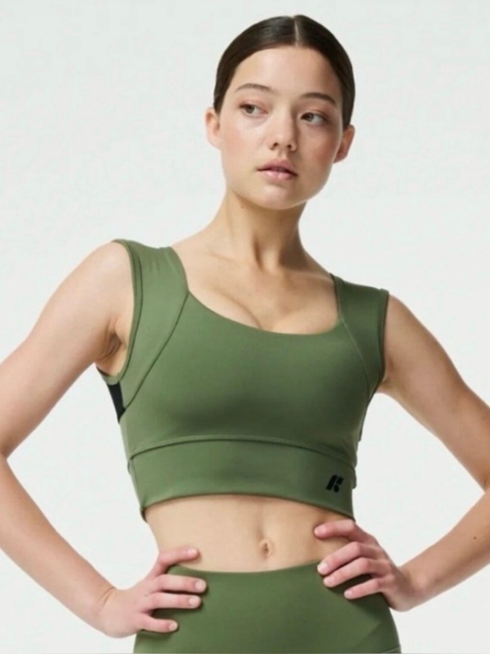 Forme Power Bra Sage Green Size M